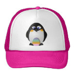 Penguin with Easter Egg Hat