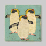 Penguins Blue Lagoon Magnet magnets