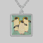 Penguins Blue Lagoon Necklace necklaces