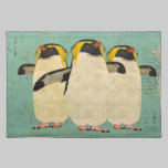 Penguins Blue Lagoon Placemat placemats
