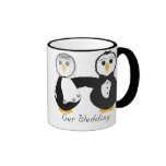 Penguins Getting Married Our Wedding Coffee Mugs