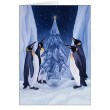 Penguins Holiday Card