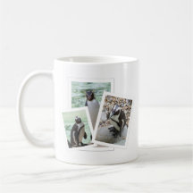 Penguins holiday snaps coffee mug