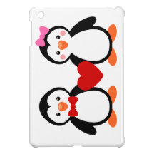 Penguins in Love Case For The iPad Mini
