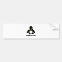 Penguins Rock! Bumper Sticker