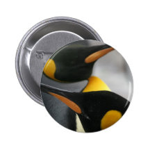 Penguins Round Button