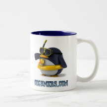 Pengy Swim Coffee Mug