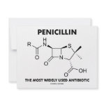 Penicillin Most Widely Used Antibiotic (Chemistry) Personalized Invitation