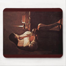 Penitent Mary Magdalene (Magdalena Terf) Mousepad