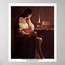Penitent Mary Magdalene (Magdalena Terf) Posters
