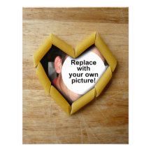 Penne Love Photo Template Invitation
