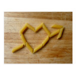 Penne Love Postcard