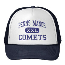 Penns Manor - Comets - High - Clymer Pennsylvania Trucker Hats