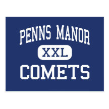 Penns Manor - Comets - High - Clymer Pennsylvania Postcard