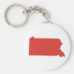 Pennsylvania -a RED state Key Chains
