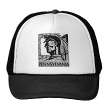 Pennsylvania Coal Poster WPA 1938 Trucker Hat