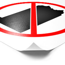 Pennsylvania Cross Out Symbol Photograph