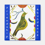 Pennsylvania Dutch Hex Friendship, Abundance Magne Magnets