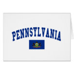 Pennsylvania Flag Greeting Card