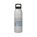 PENNSYLVANIA FOR OBAMA 2012.png Water Bottles