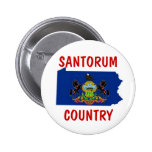 Pennsylvania for Santorum Pinback Button