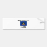 PENNSYLVANIA GIRL BUMPER STICKERS