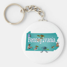 Pennsylvania Keychain