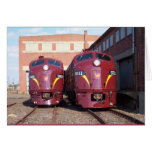 Pennsylvania Railroad E-8a,s (JTFS) 5809 and 5811 cards