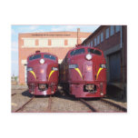 Pennsylvania Railroad E-8a,s (JTFS) 5809 and 5811 postcards