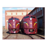 Pennsylvania Railroad E-8a,s (JTFS) 5809 and 5811 Postcards