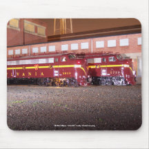 Pennsylvania Railroad (JTFS)Night Photo Shoot Mousepad