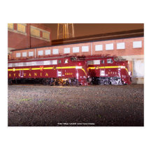 Pennsylvania Railroad (JTFS)Night Photo Shoot Post Cards