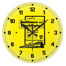 Pennsylvania Railroad to Baltimore and Washington Wallclock
