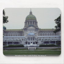 Pennsylvania State Capitol Building, Harrisburg, P Mouse Pads
