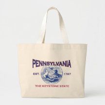 PENNSYLVANIA The Keystone State Tote Bag