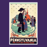 Pennsylvania Vintage Poster posters