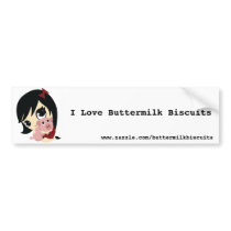 Penny and Snickerdoodle Bumper sticker