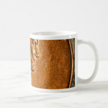 Penny Cents Copper Lincoln Mugs