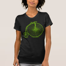 Penny Farthing - Martian Green T-shirts