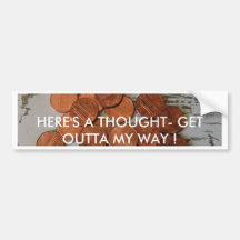 Penny for Your thoughts Bumper Sticker