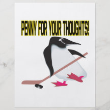 Penny For Your Thoughts Flyer