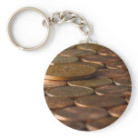 Penny Pennies Coins Money Keychain