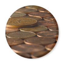 Penny Pennies Coins Money Fridge Magnets