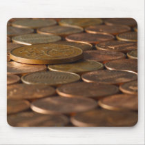Penny Pennies Coins Money Mouse Pad