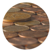 Penny Pennies Coins Money Sticker