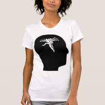 Penser à l'aérobic t-shirts