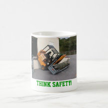 Pensez la sécurité ! mugs à café
