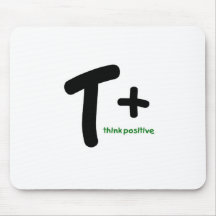 Pensez le positif ! tapis de souris