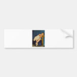 Pensive Ballerina Bumper Sticker