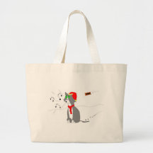Pensive Moggy Canvas Bag